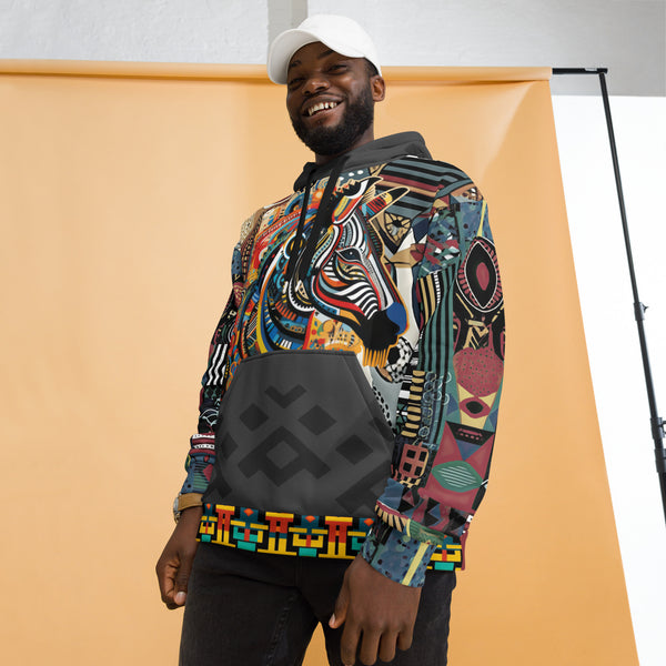 Zebra Mama Africa Hoodie